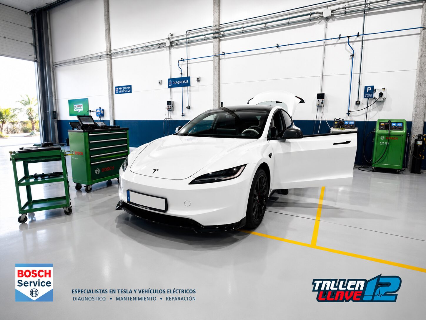 Tesla Model 3 en la zona de veh&iacute;culos el&eacute;ctricos
